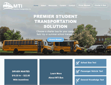 Tablet Screenshot of mtibus.com